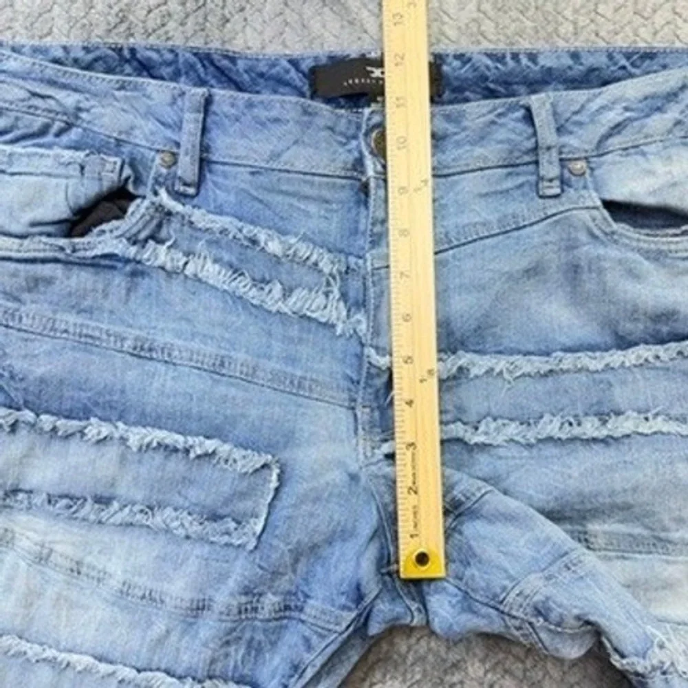 Jordan Craig Jeans Mens 42 Blue‎ Distressed Frayed Martin Stacked JTP1150